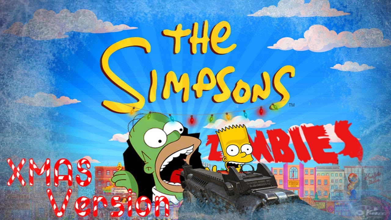 SIMPSON'S CHRISTMAS ZOMBIE SPECIAL (Call of Duty Custom Zombies Map)