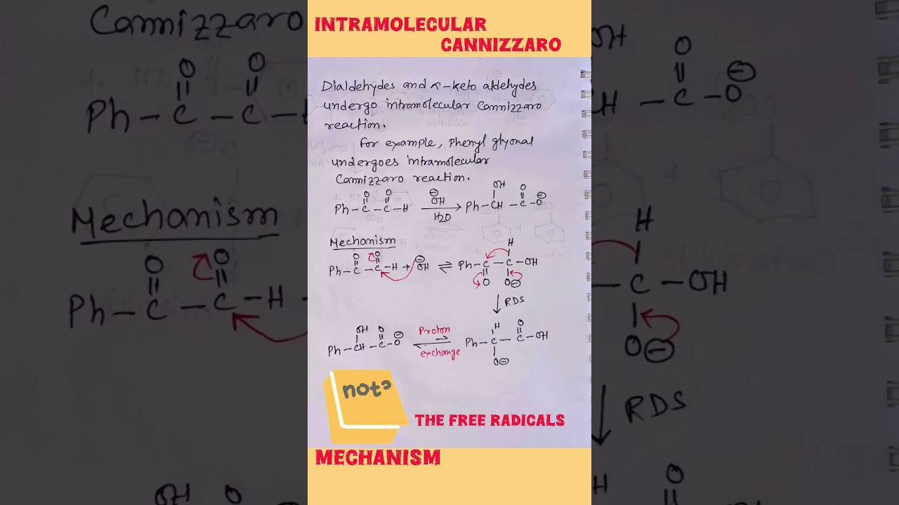 Intramolecular Cannizzaro reaction  