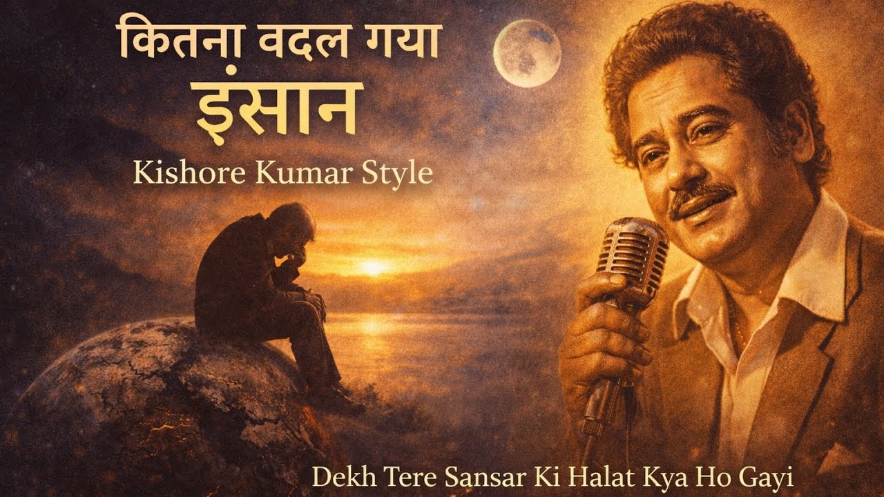 Dekh Tere Sansar Ki Halat | Kishore Kumar | Heart Touching Reality Song 