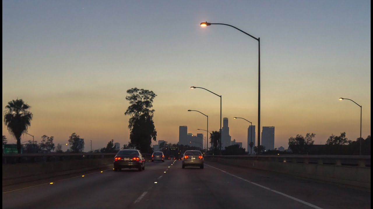 13-43 Los Angeles #9 of 14: Electric Los Angeles Sunset I-5 North
