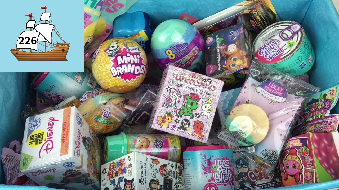 Blind Bag Ship 226 Tokidoki Unicornos Pokemon Rement Pikmi Pops Littlest Pet Shop My Mini Mixie Qs