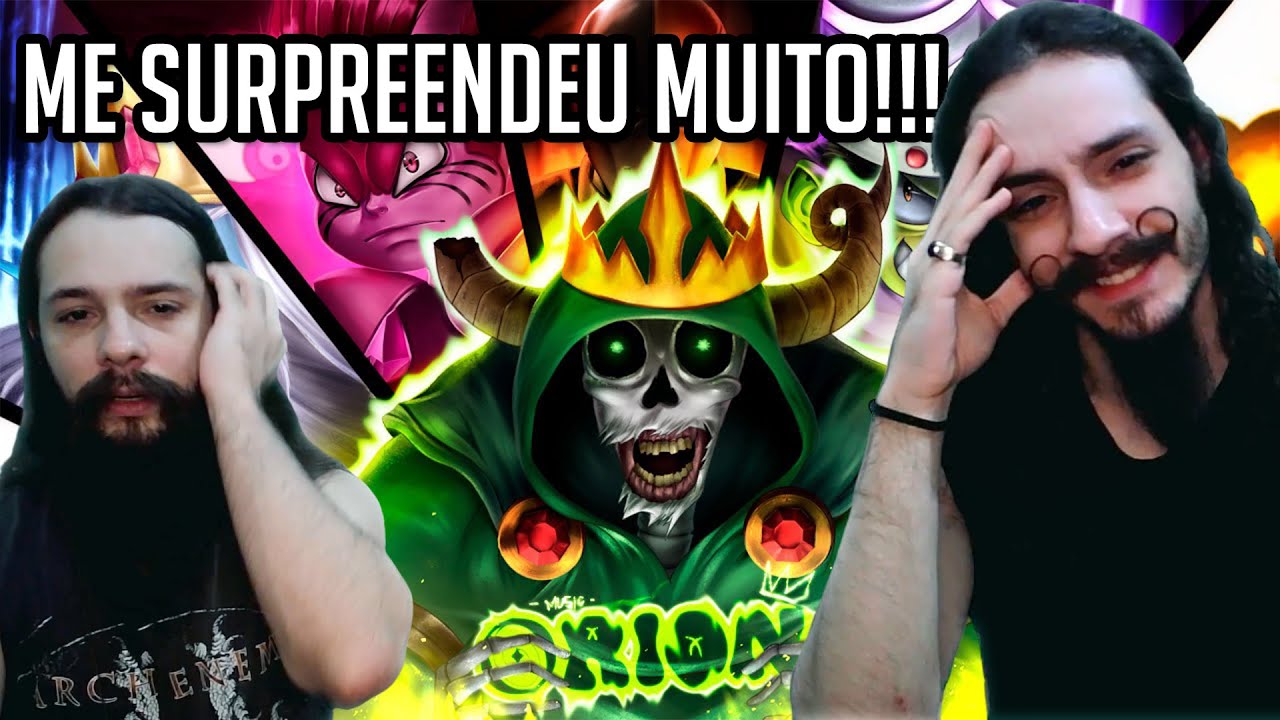 Terror & Medo | Vil&otilde;es (Cartoon Network) | ORION MC | React m&uacute;sica geek