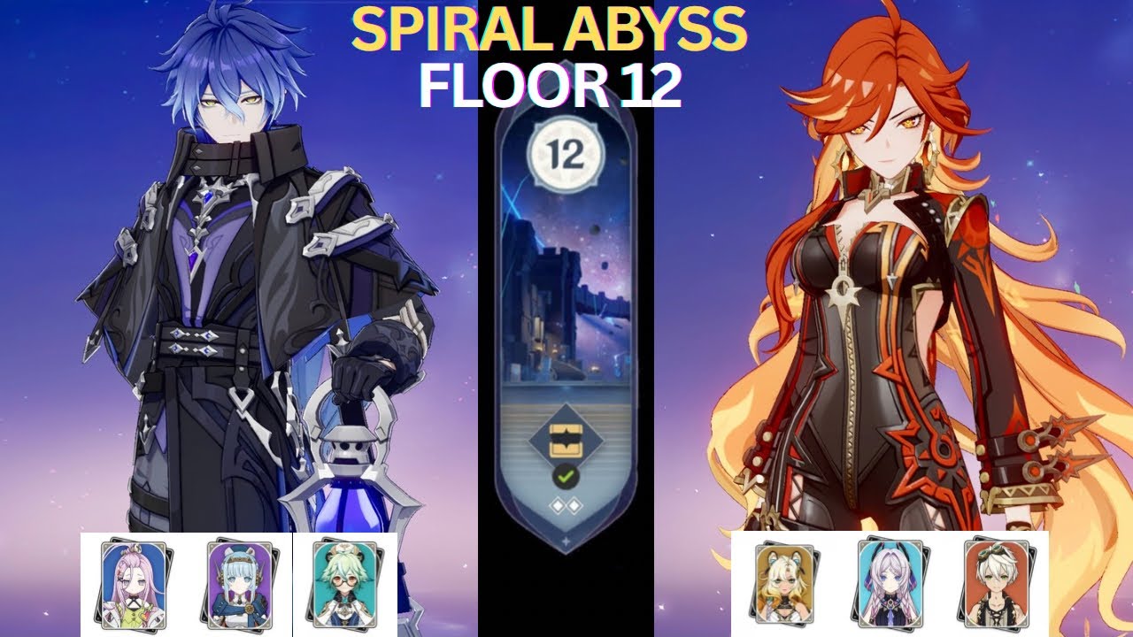 C0 Flins Lunar Charge & C0 Mavuika Hyperpremium | Spiral Abyss 6.0 Floor 12 | Genshin Impact