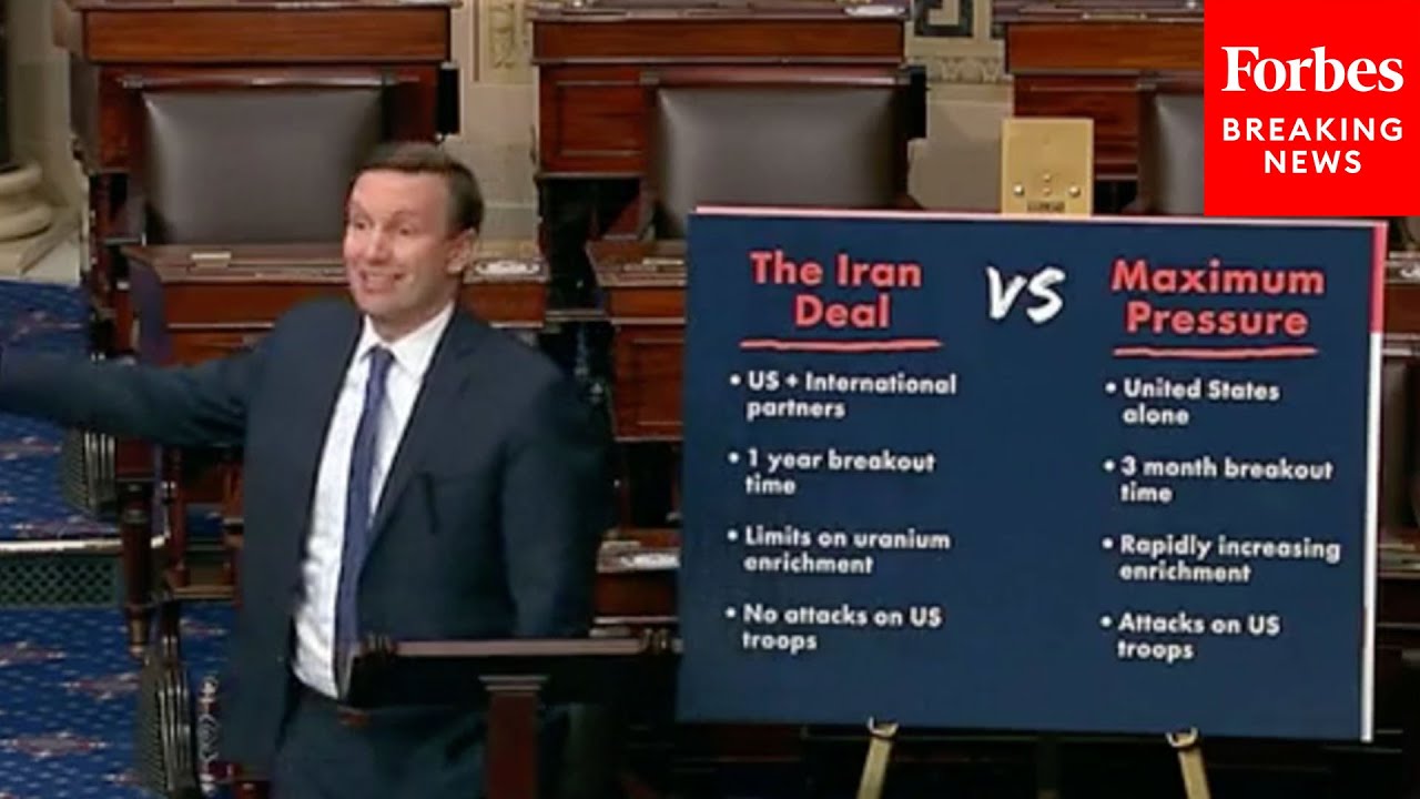 Chris Murphy: Why Iran Deal Is Superior To Trump's "Maximum Pressure" Strategy