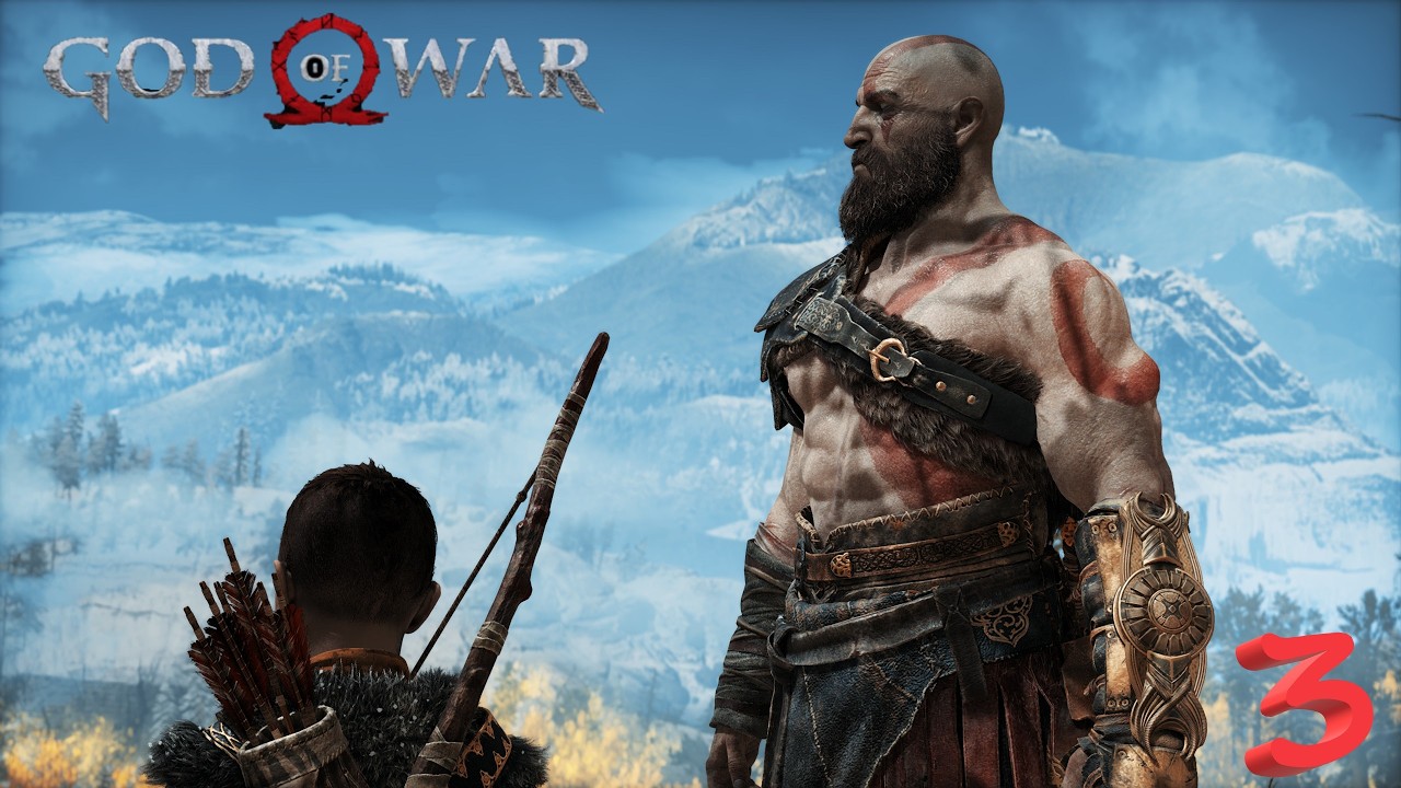 Piękny widok na dolinę  God of war #3