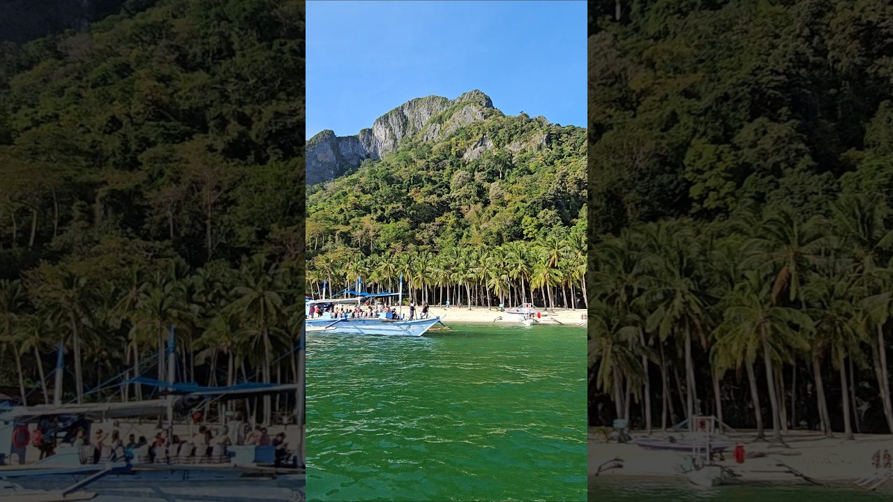Seven Commandos Beach🏝 El NIdo Palawan🇵🇭 #elnido #elnidopalawan #elnidopalawanphilippines #shorts