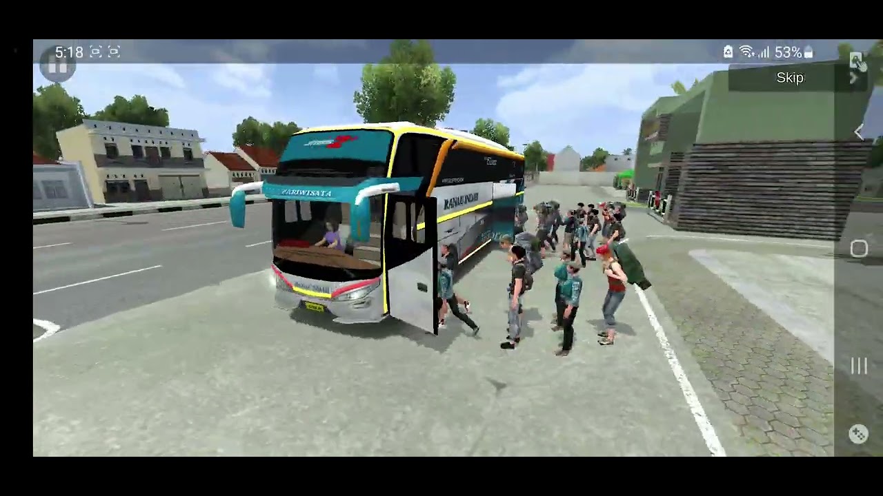 Bus Simulator Indonesia 🇮🇩 # career Mod game play # so beautiful maps 😍 # 