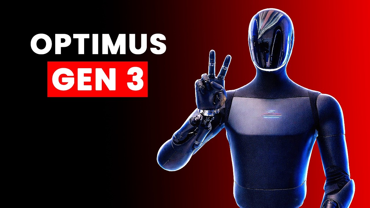 Срочная новость! Илон Маск подтвердил, что Оптимус третьего поколения &mdash; информация может появитьс...
