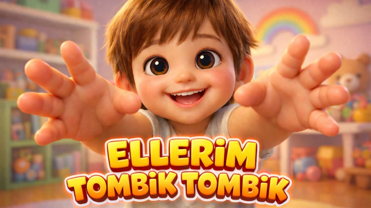 ELLERİM TOMBİK TOMBİK 👋 Eğitici &Ccedil;ocuk Şarkısı 👶🧼 El Yıkama & Temizlik 👋 Bıdık &Ccedil;ocuk Şarkıları