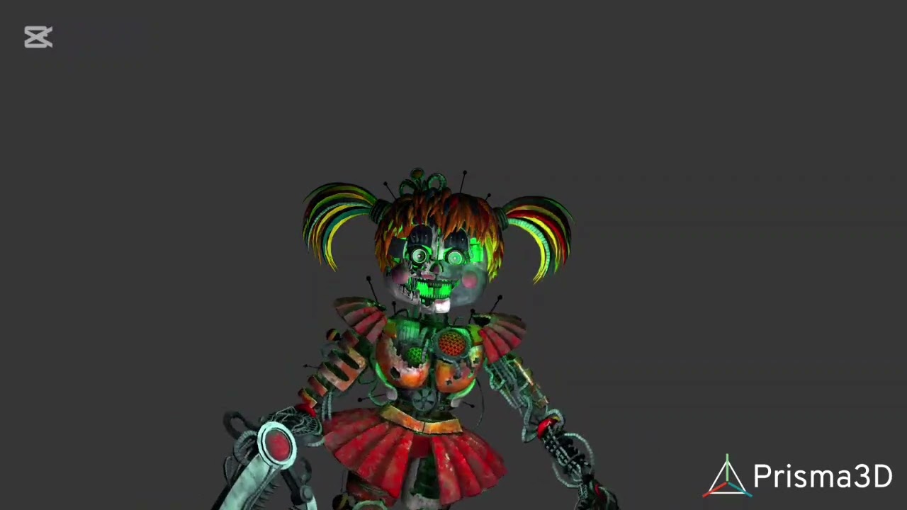 Scrap baby prisma 3D song test