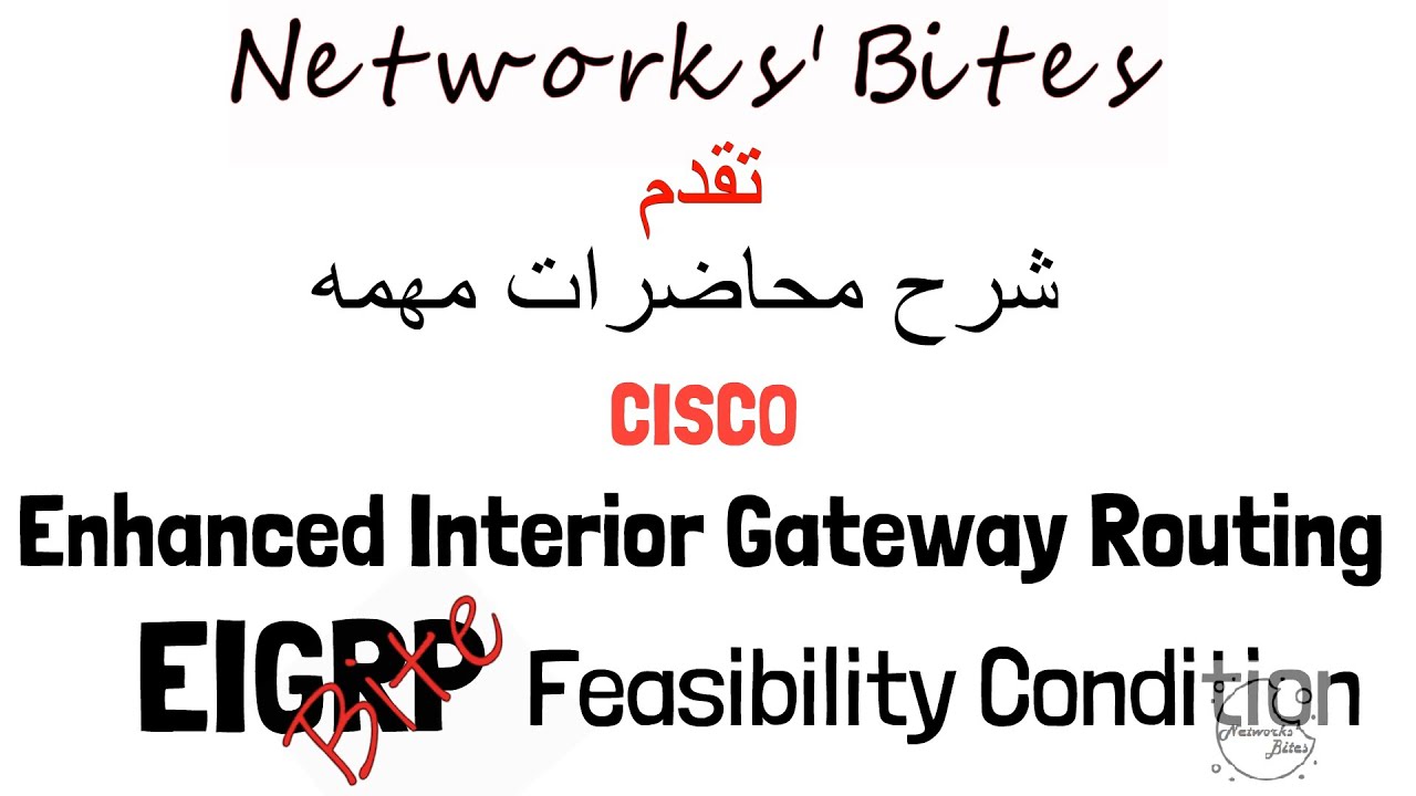 EIGRP | Feasibility Condition شرح كيفيه اختيار المسار الخاص بالبروتكول