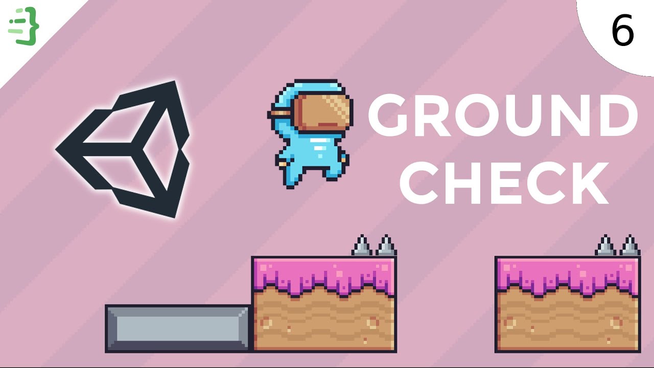 Grounding Check Using Boxcast  | Build a 2D Platformer Game in Unity #6