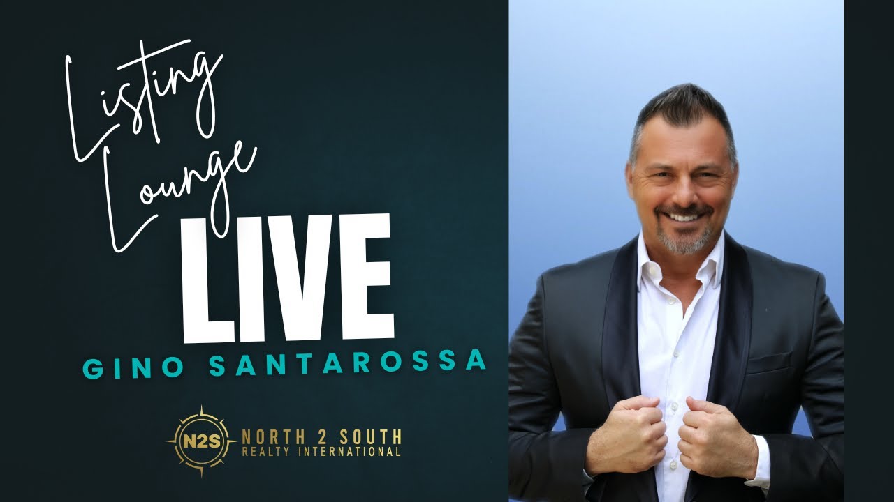 Listing Lounge/Gino Santarossa(Host/Realtor) with Guest Andrew Moresi(Broker North2 South)