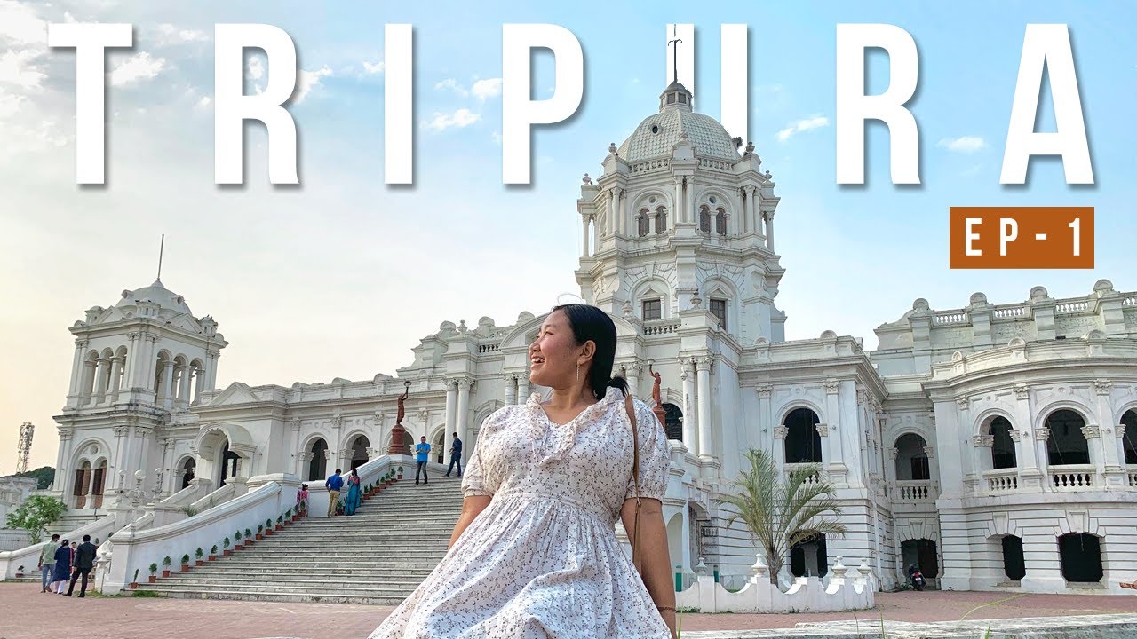Solo in Tripura - One Day Agartala Tour | Rajbari , Alpana Gram, Tripura Food, Bangladesh Border