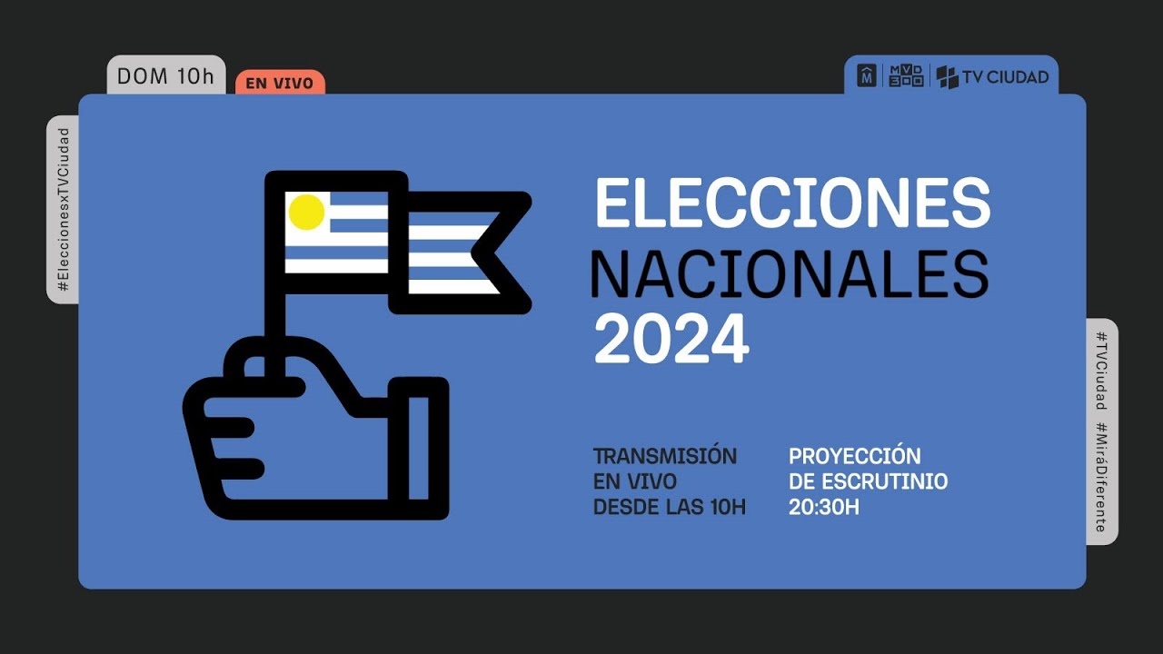 🔴Transmisión en VIVO : Elecciones Nacionales Uruguay 2024