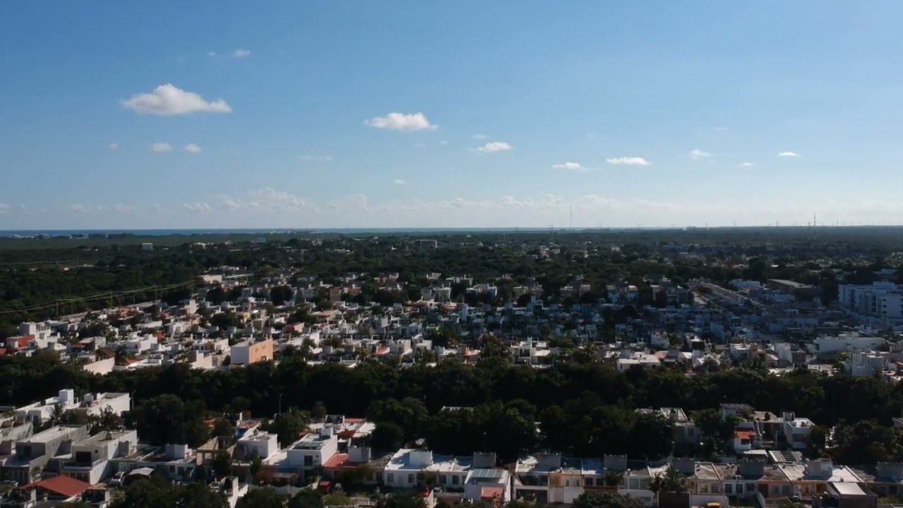 Blue Sky of Puerto Morelos