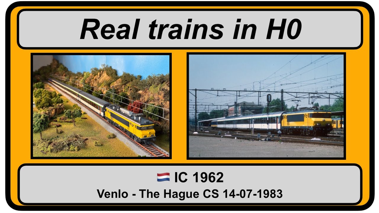 INTERCITY IC1962 NS VENLO-DEN HAAG CS 14-07-1983