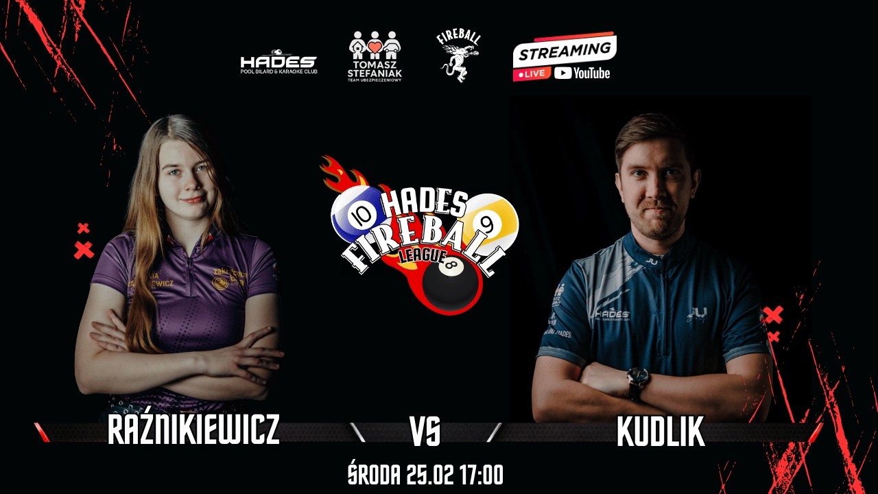 Hades Fireball League - Raźnikiewicz vs Kudlik // Grupa A - kolejka nr.3