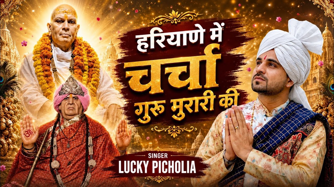 हरियाणे म्ह चर्चा होरी दादा गुरू मुरारी की ||Haryana me chrcha||Lucky Picholia||Guru Murari Bhajan
