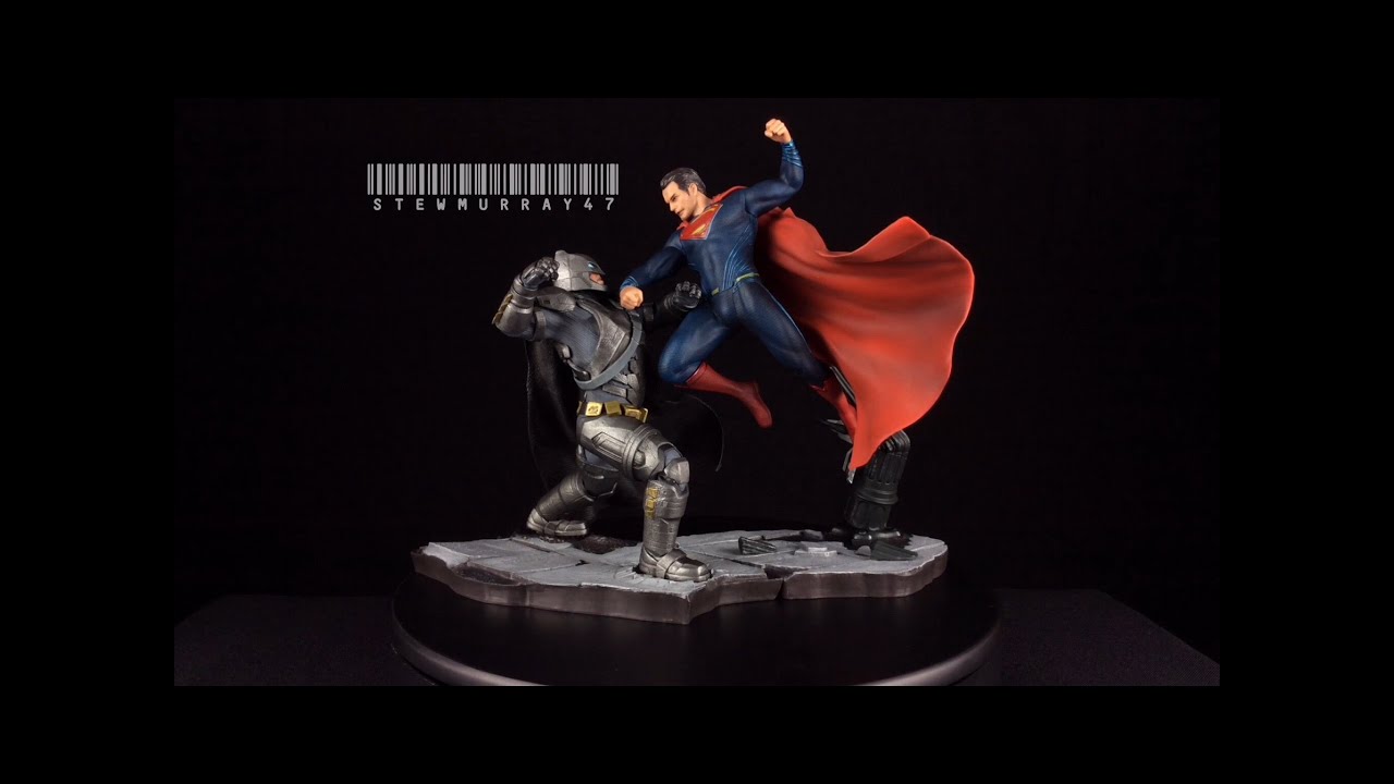 Batman v Superman Kotobukiya ArtFX+ 1/10 Scale Statues Review