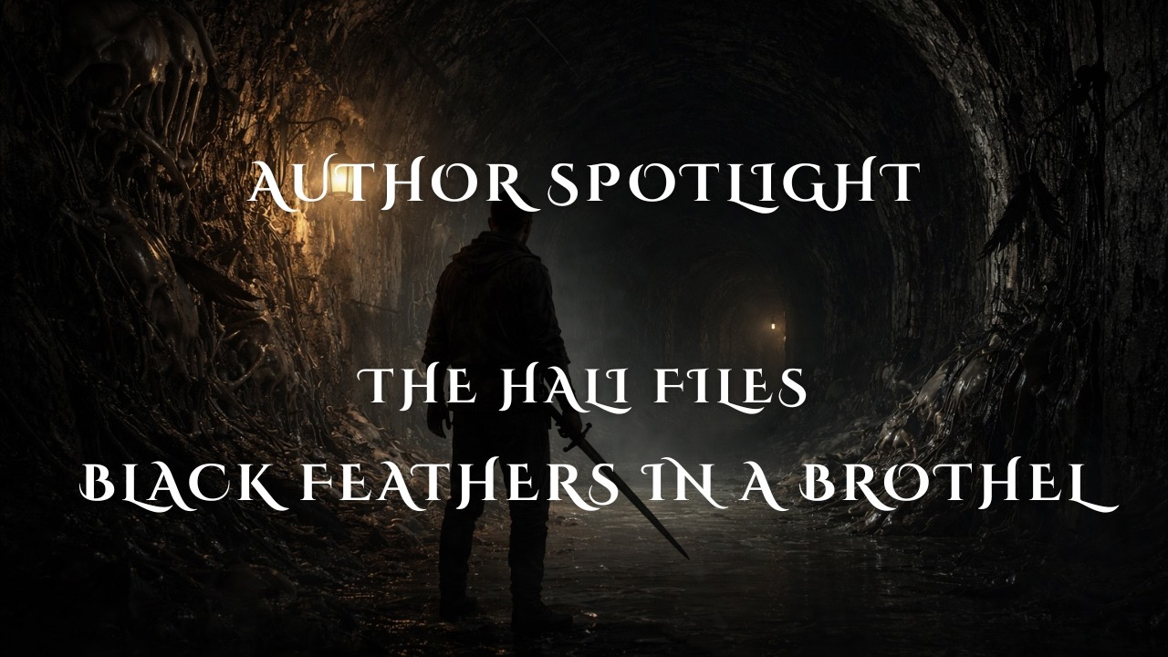 Black Feathers in a Brothel | Occult Demon Hunter Horror | The Hali Files Author Spotlight