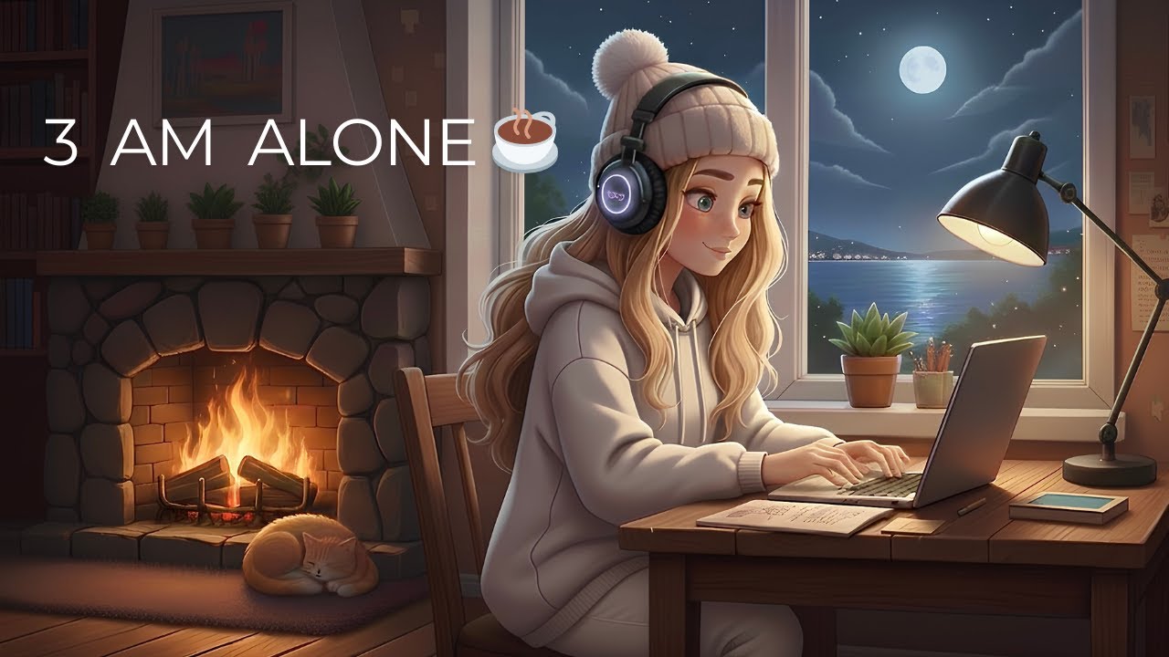 3 AM Alone – Calm Lofi for Overthinking Nights