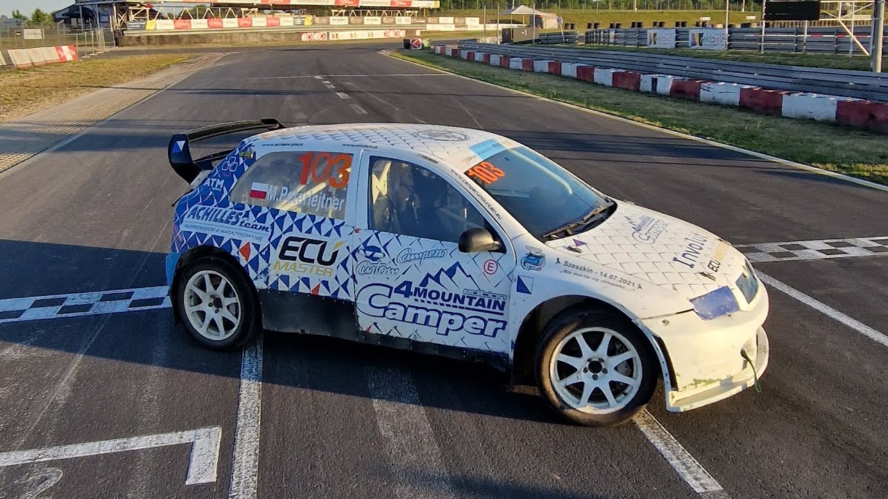 IV runda Mistrzostw Polski Rallysross-Słomczyn 8-9/07/2023 SuperCars Light/SuperCars Skoda Fabia RX