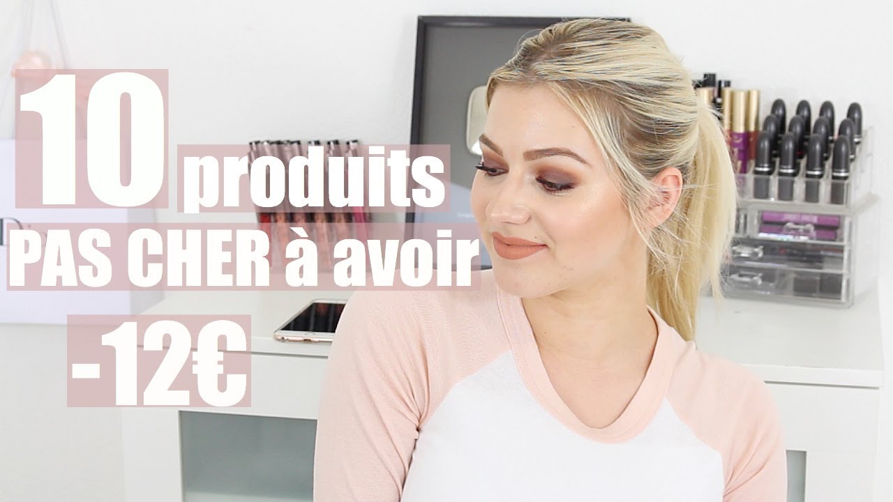 TOP 10 : Produits pas chers à avoir (-12€)