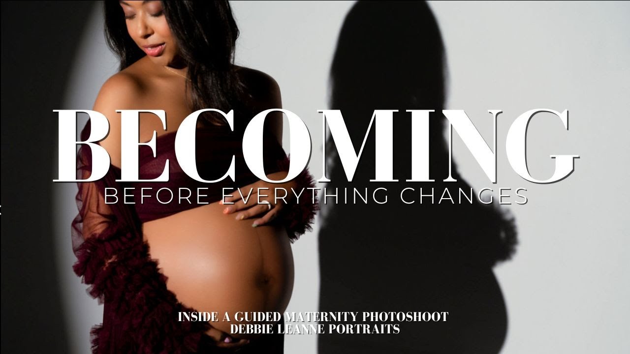 Cinematic Maternity Experience with Rachel and Shelby in Our Yorktown Studio