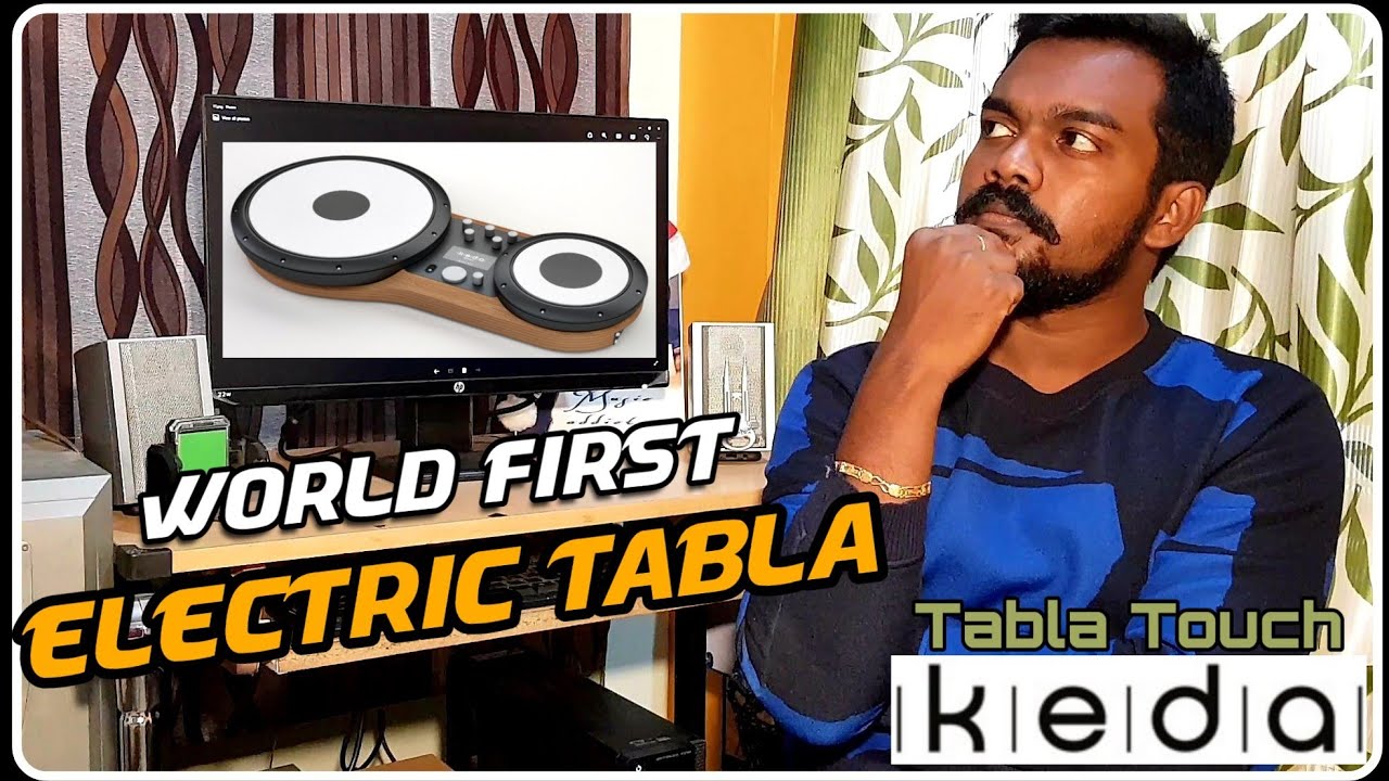 KEDA | electric tabla | Tabla Touch | specification | features | review | World first electric tabla