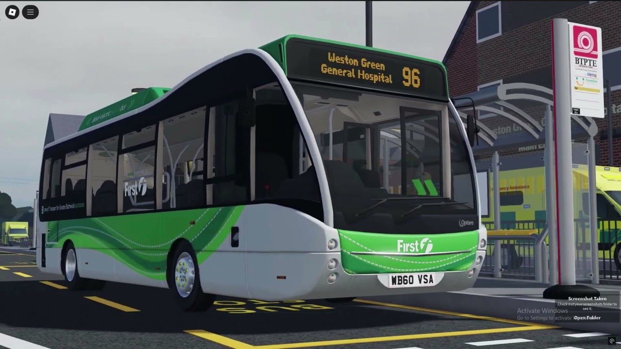 Roblox Bathwick town Route 96