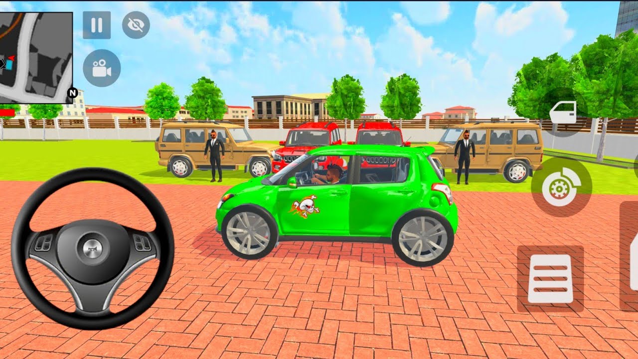 Bike car game Franklin ordered an Indian Green Swift and drives a new Indian bike in Game