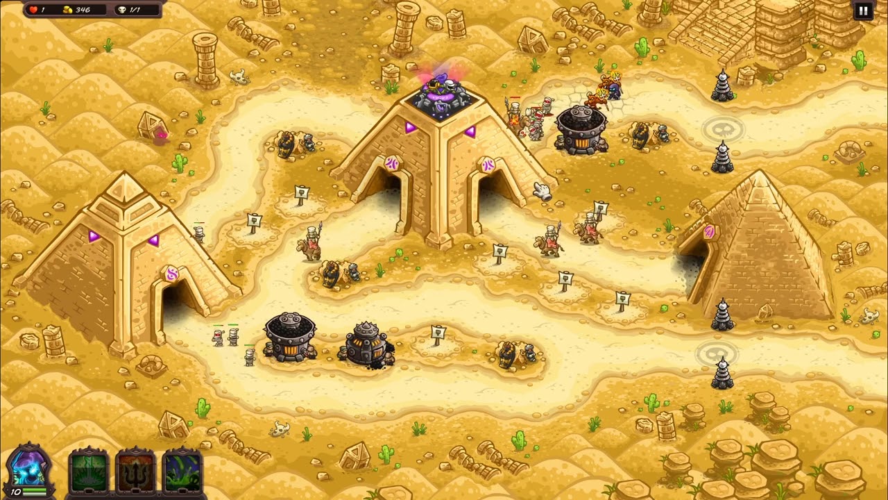 Kingdom Rush Vengeance how to beat The lost empire Iron Challenge on impossible