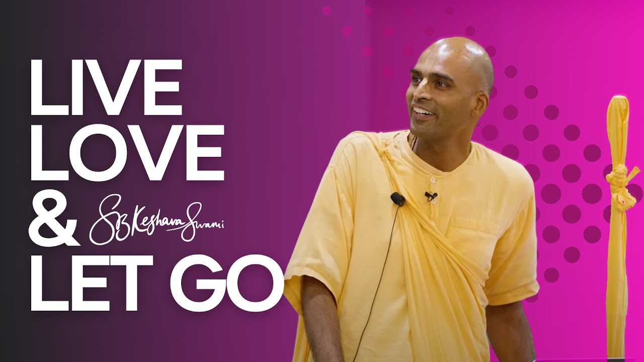 Live, Love & Let Go | S.B. Keshava Swami at University of Texas at Dallas