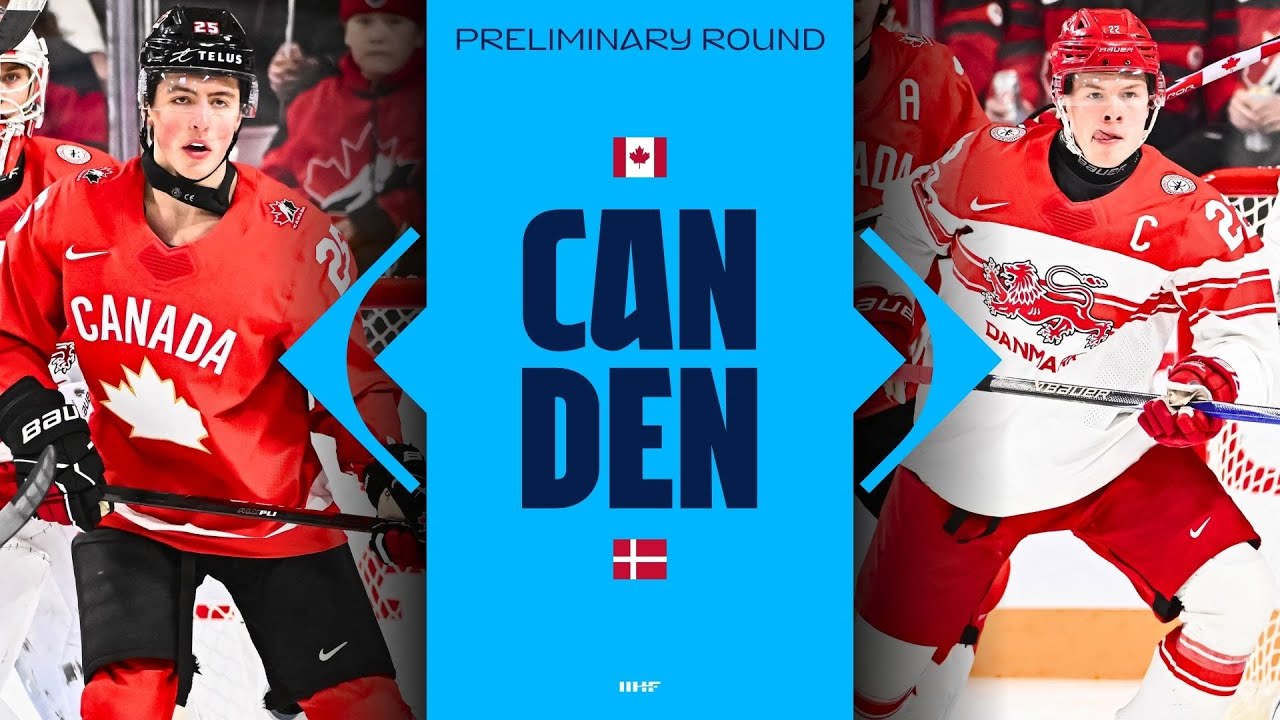 Highlights: Canada vs Denmark | 2026 #WorldJuniors