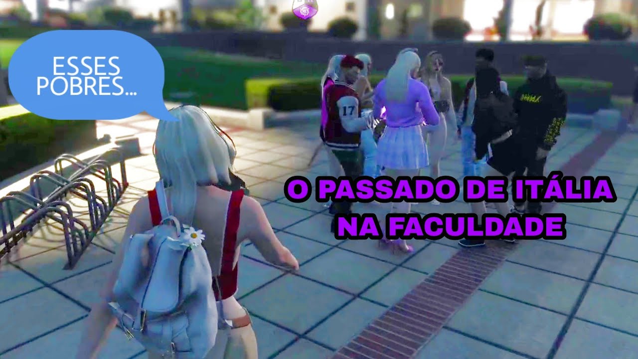 Itália chega na cidade universitária e apronta todas #1 [GTA RP] - Beverly Hills