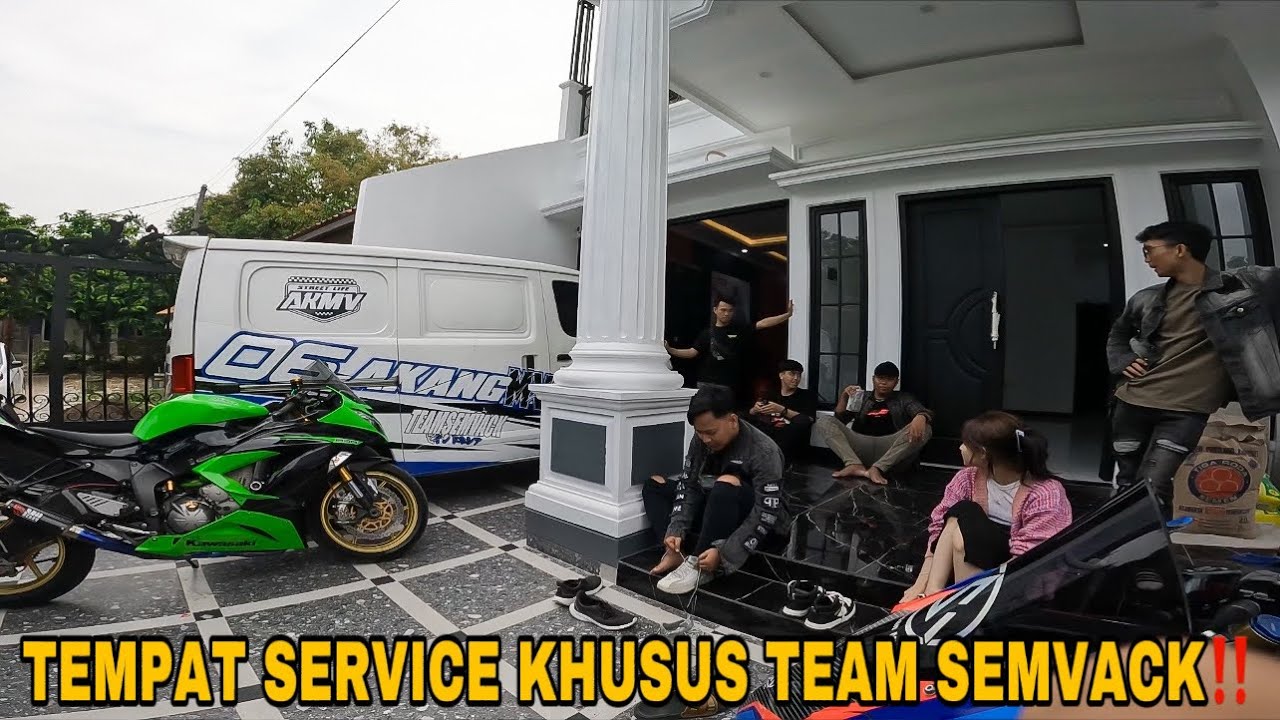TEAM SEMVACK KUMPUL SEMUA DIGARASI || AUTO JADI BENGKEL PRIBADI
