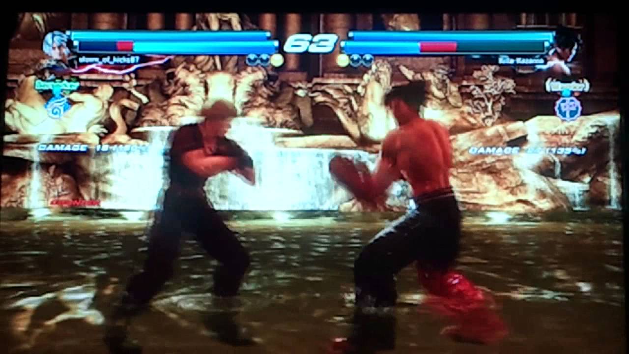 TTT2: storm_of_kicks97 (Lee/Hwoarang vs Killa-Kazama (Jin/Kazuya)