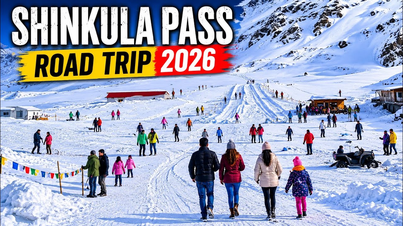 26 May 2026 Manali To Shinkula Pass Live Snowfall ❄️ Manali Weather Update Today | Budget Trip 4000