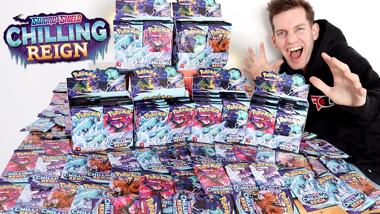 MY BIGGEST CHILLING REIGN OPENING EVER (216 PACKS!!!)