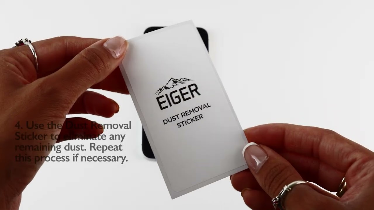 Eiger Mountain Glass Clear Edge Application Tutorial