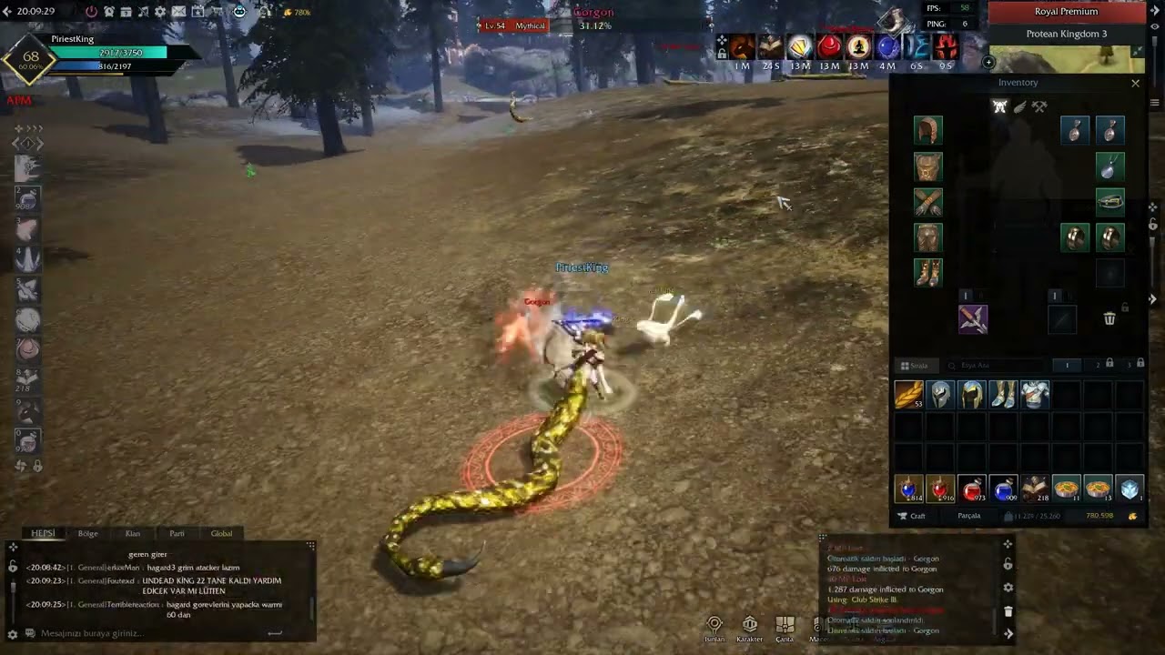 Rise online Gorgon farm 2023 #farming 3 Saate ne çıkardık