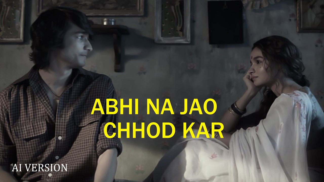 Abhi Na Jaao Chhod Kar | Ye Gaana Har Dil Tootne Wale Ke Liye💔, Heart Touching Sad Song | Ai Version