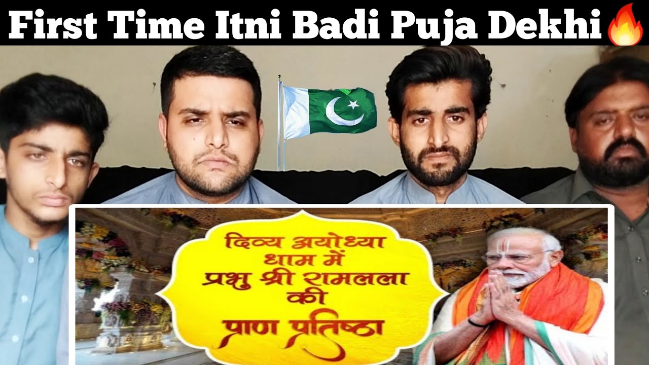 PM Shri Narendra Modi attends Pran Pratishtha of Shri Ram in Ayodhya ~ Pakistani Reaction