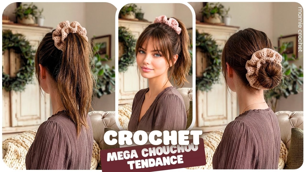 😍😜 ÉLÉGANT ET SIMPLE !!! LA BEAUTÉ AU BOUT DU CROCHET 💖👋 TUTO FACILE @MamieCrochet