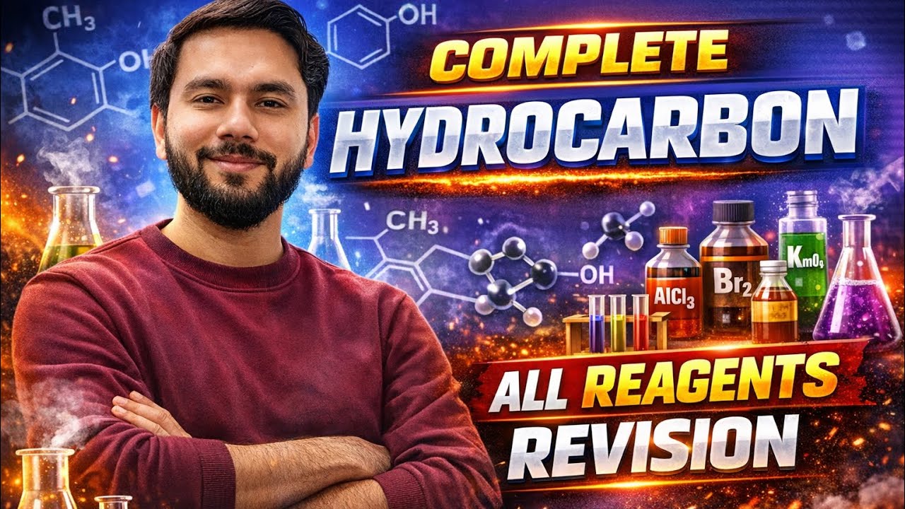 All REAGENTS REVISION - COMPLETE HYDROCARBON | Booster lecture | NEET | JEE #organicchemistry