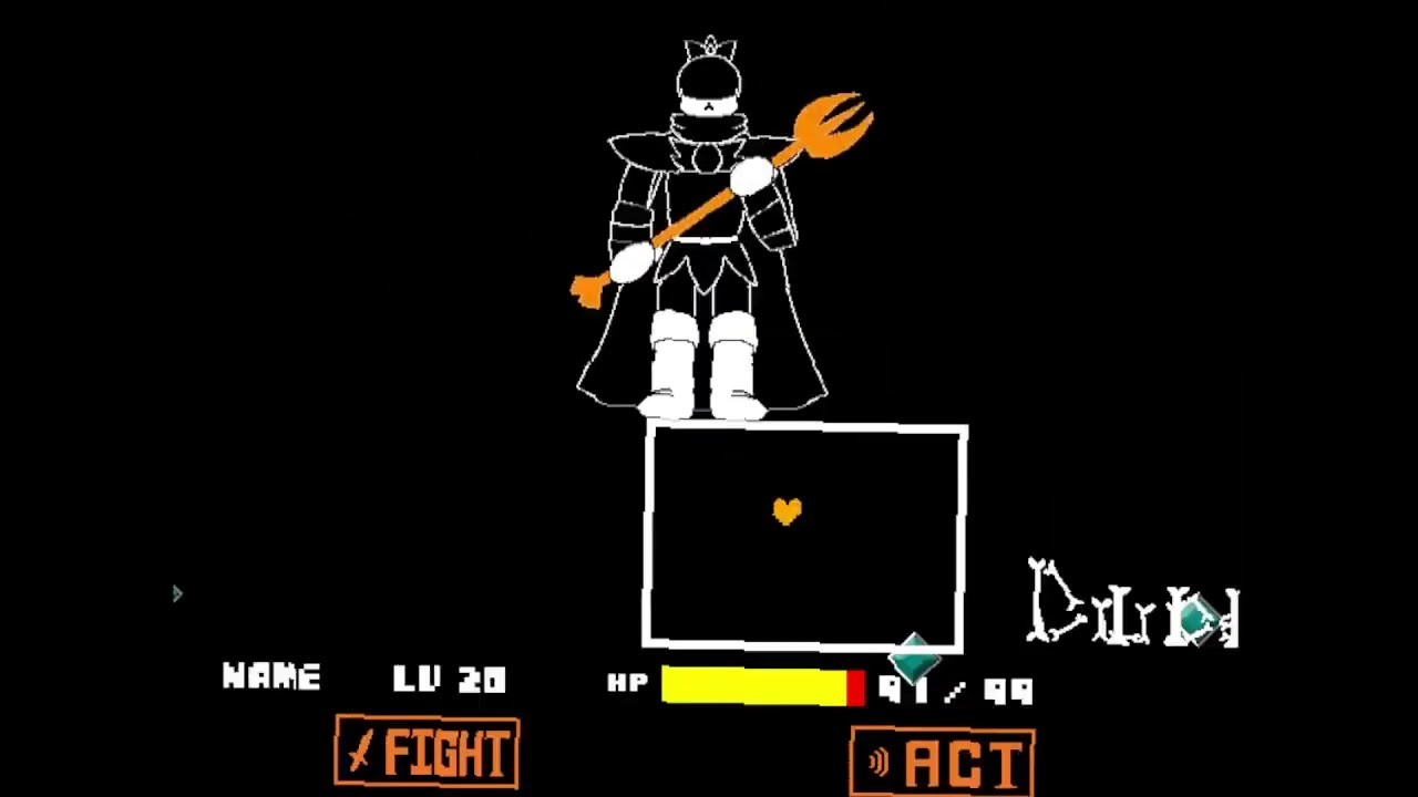 Altertale Papyrus Remake First Attack  |Fights Of Help|