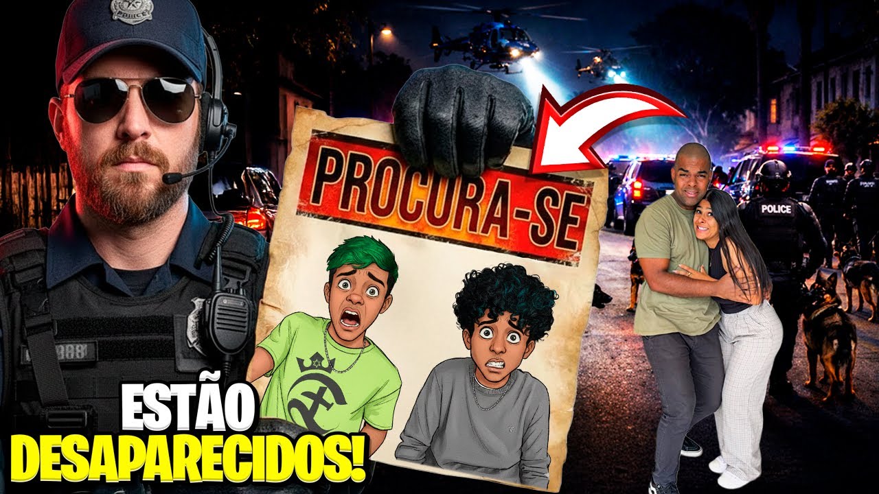 ESTEVÃO E GABRIEL ESTÃO DESAPARECIDOS!😱 QUEM LEVOU ELES?