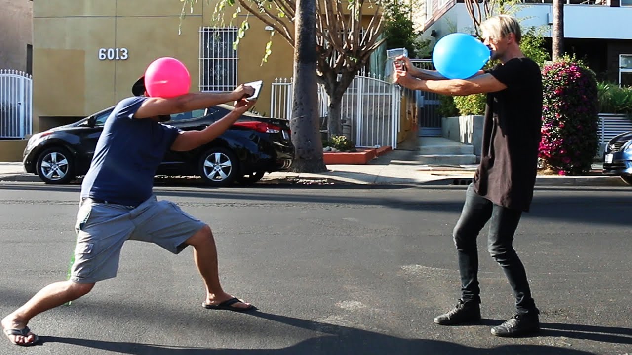 The Staple Gun Showdown Challenge! - Dudesons Summer of Challenges