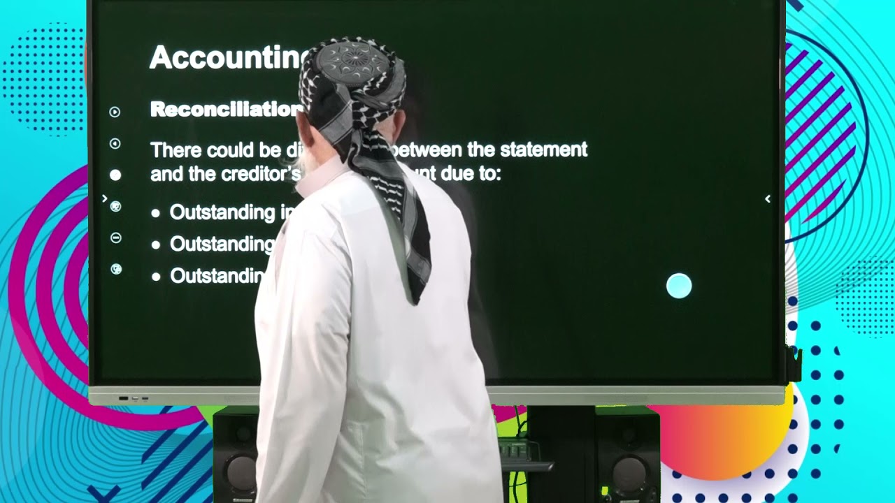 Accounting Revising Creditors Reconciliation